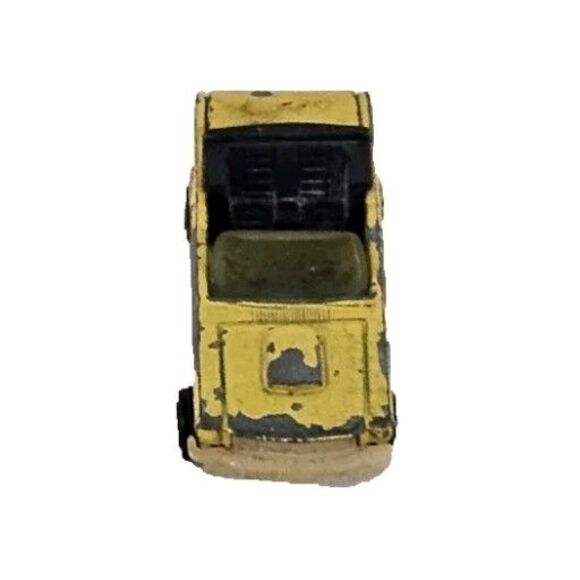 1979 KIDCO 1965 FORD MUSTANG YELLOW CONVERTIBLE 1:64 SCALE Trunk Opens - Picture 2 of 4